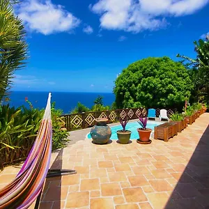 Ti'roucou 3 étoiles - Vue Et Piscine Privée Sans Vis à Vis Hébergement de vacances